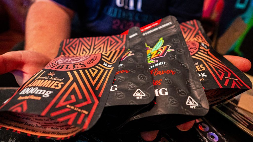 edibles de THC gummies en club de cannabis en madrid 